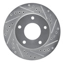 R1 69-78 Cadillac Eldorado Front Right Rear Right Drilled & Slotted Silver Brake Rotor