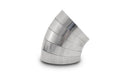 Vibrant 45 Degree Vertical Plane Oval 304SS Pie Cuts Nominal Tube 3.50in