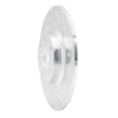 R1 01-05 Mazda Miata Rear Right Drilled & Slotted Silver Brake Rotor