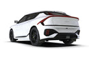 Rally Armor 25-26 Kia EV6 Base Light/GT/GT-Line Black Mud Flap - White Logo