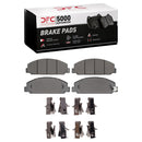 DFC 13-20 Hino 5 Rear/Front 5000 Advanced Ceramic Brake Pads and Hardware Kit