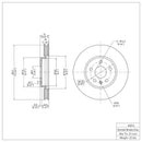 DFC GeoSPEC Coated Rotors - Plain