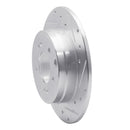 R1 05-16 Hyundai Sonata Front & Rear Drilled & Slotted Silver Brake Rotor Set