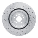 DFC 12-19 Mercedes-Benz GLE63 AMG S Front Drilled and Slotted Brake Rotor