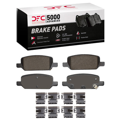 DFC 17-25 Tesla Model Y Rear 5000 Advanced Ceramic Brake Pads and Hardware Kit
