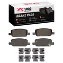 DFC 17-25 Tesla Model 3 Front 5000 Advanced Ceramic Brake Pads and Hardware Kit