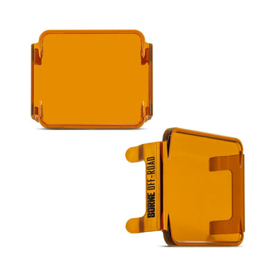 Borne Off-Road Light Pod Covers - Amber