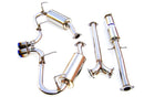 Invidia 03-04 Mini Cooper S 60mm (80mm tip) Titanium Tip Cat-back Exhaust *OVERSIZE SHIPPING*