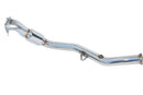Invidia 05+ AT LGT Polished Divorced Waste Gate Downpipe with High Flow Cat