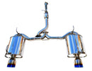 Invidia 09+ EVO 10 Q300 Titanium Tip Cat-back Exhaust