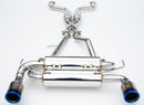 Invidia 09+ 370Z Gemini Rolled Titanium Tip Cat-back Exhaust