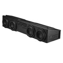 DS18 EBM-FFPUFCG-4X8 empty subwoofer enclosure box — left view (subwoofers not included)