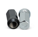 Vossen 55mm Lug Nut - 14x1.5 - 19mm Hex - Cone Seat - Silver (Set of 24)