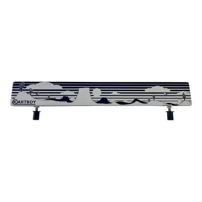 Kartboy Subaru License Plate Delete - Black Barcode