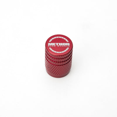 Method Valve Stem Cap 5 pack - Red