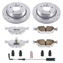 Power Stop 97-00 BMW 540i Front & Rear Z26 Street Warrior Brake Kit