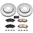 Power Stop 07-17 Jeep Wrangler Front & Rear Z17 Evolution Geomet Coated Brake Kit