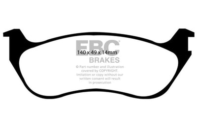EBC S3 Brake Pad and Rotor Kit