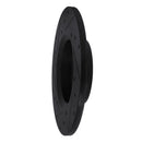 R1 75-83 Toyota Pickup Front Right Drilled & Slotted Black Brake Rotor