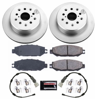 Power Stop 93-94 Lexus LS400 Front & Rear Z17 Evolution Geomet Coated Brake Kit