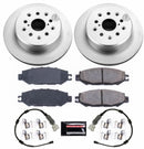 Power Stop 93-94 Lexus LS400 Front & Rear Z17 Evolution Geomet Coated Brake Kit