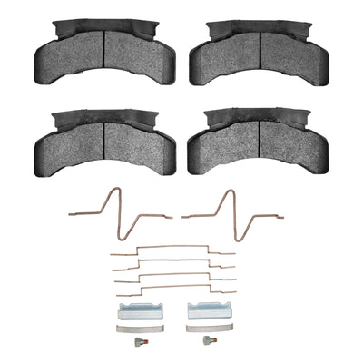 DFC 83-12 Beaver Motorcoach Monterey Rear/Front 4000 HybriDynamic Brake Pads and Hardware Kit