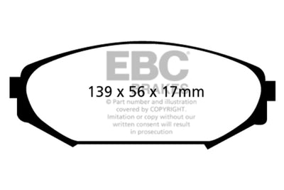 EBC S3 Brake Pad and Rotor Kit