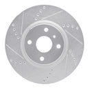 R1 2017 Mazda MX-5 Miata Club Silver Performance Drilled/Slotted Rotors w/ Ceramic Pads - F/R