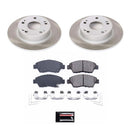 Power Stop 09-11 Honda Civic Front and Rear Semi-Coated Rotor Kit