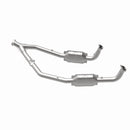 MagnaFlow Direct Fit Catalytic Converter OEM 2003 Land Rover Discovery Underbody