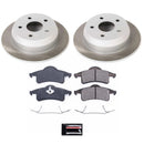 Power Stop 99-02 Jeep Grand Cherokee Front and Rear Semi-Coated Rotor Kit