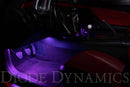 Diode Dynamics RGBW Footwell Strip Kit 4pc Multicolor