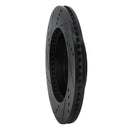 R1 19-25 Toyota Corolla (Mexico) Front Right Drilled & Slotted Black Brake Rotor