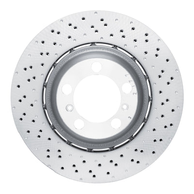 DFC 13-19 Porsche 911 Right Rear Drilled Hi-Carbon Alloy Geomet Coated Rotor