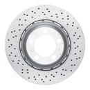 DFC 13-19 Porsche 911 Right Rear Drilled Hi-Carbon Alloy Geomet Coated Rotor