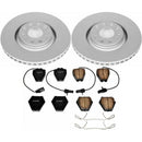 Power Stop 00-01 Audi A6 Quattro Front & Rear Z23 Evolution Sport Coated Brake Kit