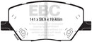EBC S15 Brake Pad and Rotor Kit