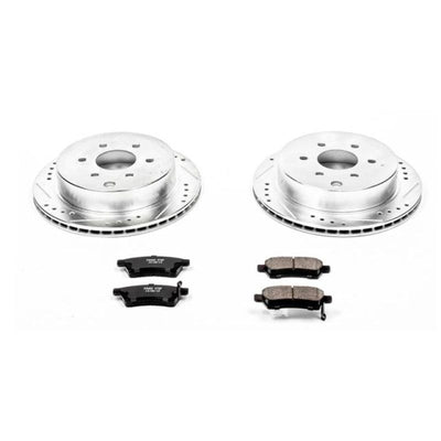 Power Stop 2019 Nissan Frontier Front & Rear Z23 Evolution Sport Brake Kit