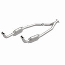 MagnaFlow Direct Fit Catalytic Converter OEM 2003 Land Rover Discovery Underbody