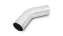 Vibrant .75in O.D. Universal Aluminum Tubing (45 Degree Bend) - Polished