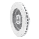 R1 1988-1994 Chevrolet C1500 Front Right Drilled & Slotted Silver Brake Rotor