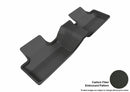 3D MAXpider 2012-2013 Land Rover Range Rover Evoque Kagu 1st & 2nd Row Floormats - Black
