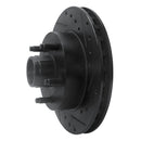 R1 95-97 Ford Ranger (USA/Canada) Front Right Drilled & Slotted Black Brake Rotor