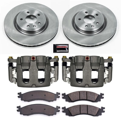 Power Stop 2010 Ford Taurus Front Autospecialty Kit w/Cals