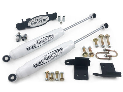 Tuff Country 03-07 Dodge Ram 2500 4wd Dual Steering Stabilizer (In-Line Style)