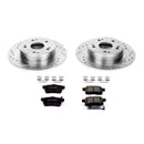 Power Stop 08-10 Honda Accord Front & Rear Z23 Evolution Sport Brake Kit w/Calipers