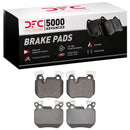 DFC 06-13 BMW 135IS Rear 5000 Advanced Low Metallic Brake Pads