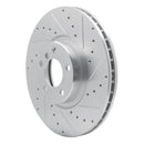 R1 07-18 BMW X5 Front & Rear Drilled & Slotted Silver Brake Rotor Set