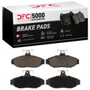 DFC 86-93 Ford Mustang Rear 5000 Advanced Semi Metallic Brake Pads