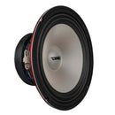 DS18 8in 275 Watts RMS 4 ohm Mid Range Loudspeaker w/ Translucent Dust Cap and Cone w/RGB LED Lights